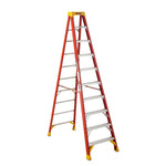 Werner 6210 10' Fiberglass Step Ladder 300# Rated