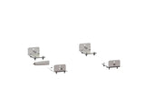 Drop Down Ladder Rack Kit - Single - 6.5' Most Commercial Caps
