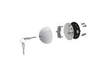 SATURN GO Daken Lock (Gray, 2 pcs, 4 keys)
