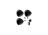 BLACKSTONE COMBO Daken Lock (Black, 3 pcs, 6 keys)
