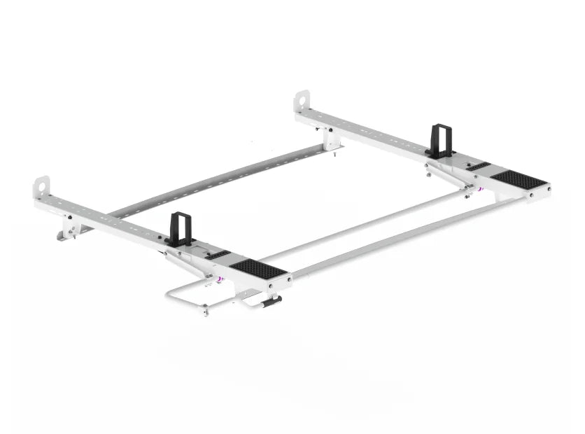 Combo HD Aluminum Ladder Rack Kit - Drop Down / Clamp & Lock - Transit ...