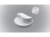 Roof Vent - F3000 White Narrow Base - Flettner