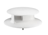Roof Vent - TCX-2 White Standard Base - Flettner