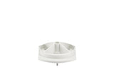 Roof Vent - TCX-2 White Narrow Base - Flettner