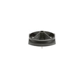 Roof Vent - TCX-2 Black Narrow Base - Flettner