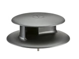 Roof Vent - TCX-2 Black Standard Base - Flettner