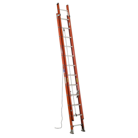 Werner D6224-2 24' Fiberglass Extension Ladder 300 # Rated