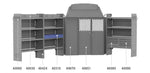 Kargo Master 41TRH General Service 60" H Shelves - Transit 130" WB High Roof