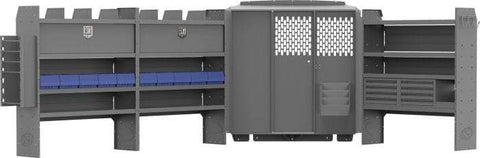 Kargo Master 42PML ELECTRICAL CONTRACTOR 60" H SHELVES - RAM PROMASTER LWB MID/HIGH ROOF