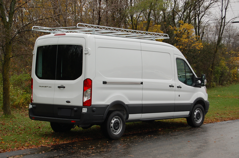 Topper Manufacturing 258144 Galvanized Van Racks FORD Transit Med/Low/High Roof 148 WB